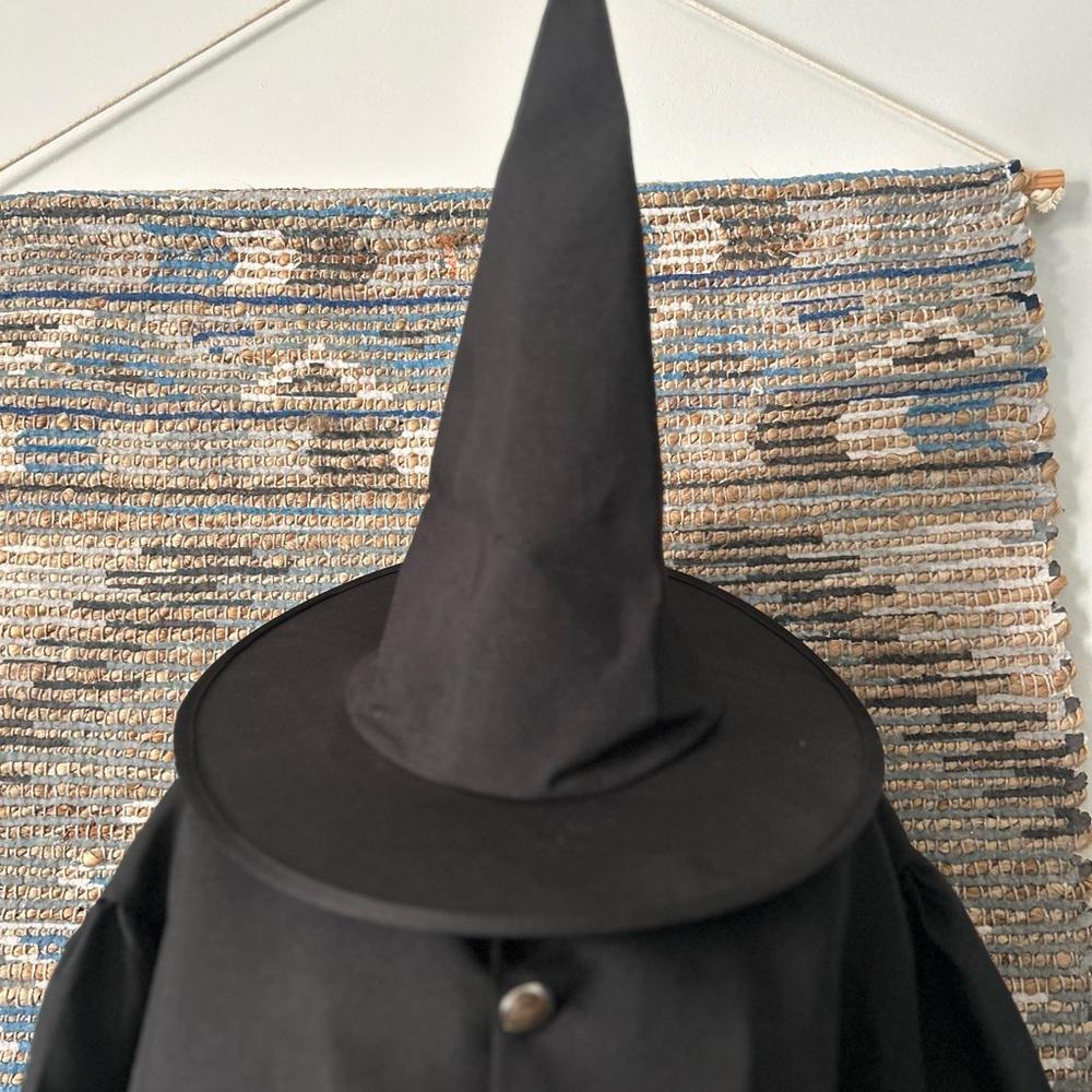 Karnival Costumes (Wicked Witch) Black Witch Costume w/ Witch Hat - Picture 5 of 16
